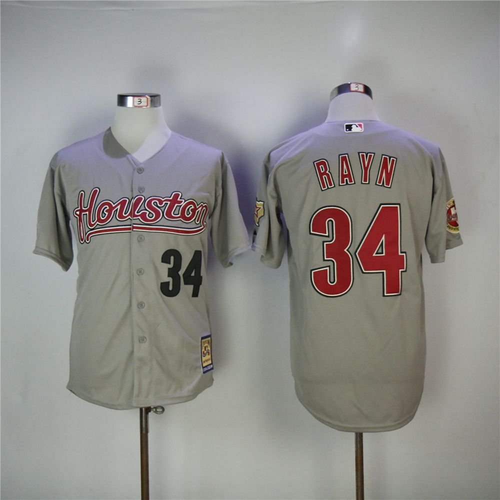 Men Houston Astros #34 Ryan Grey 2006 MLB Jerseys->houston astros->MLB Jersey